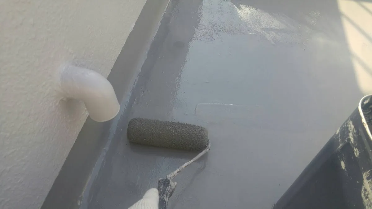 トップコート塗布